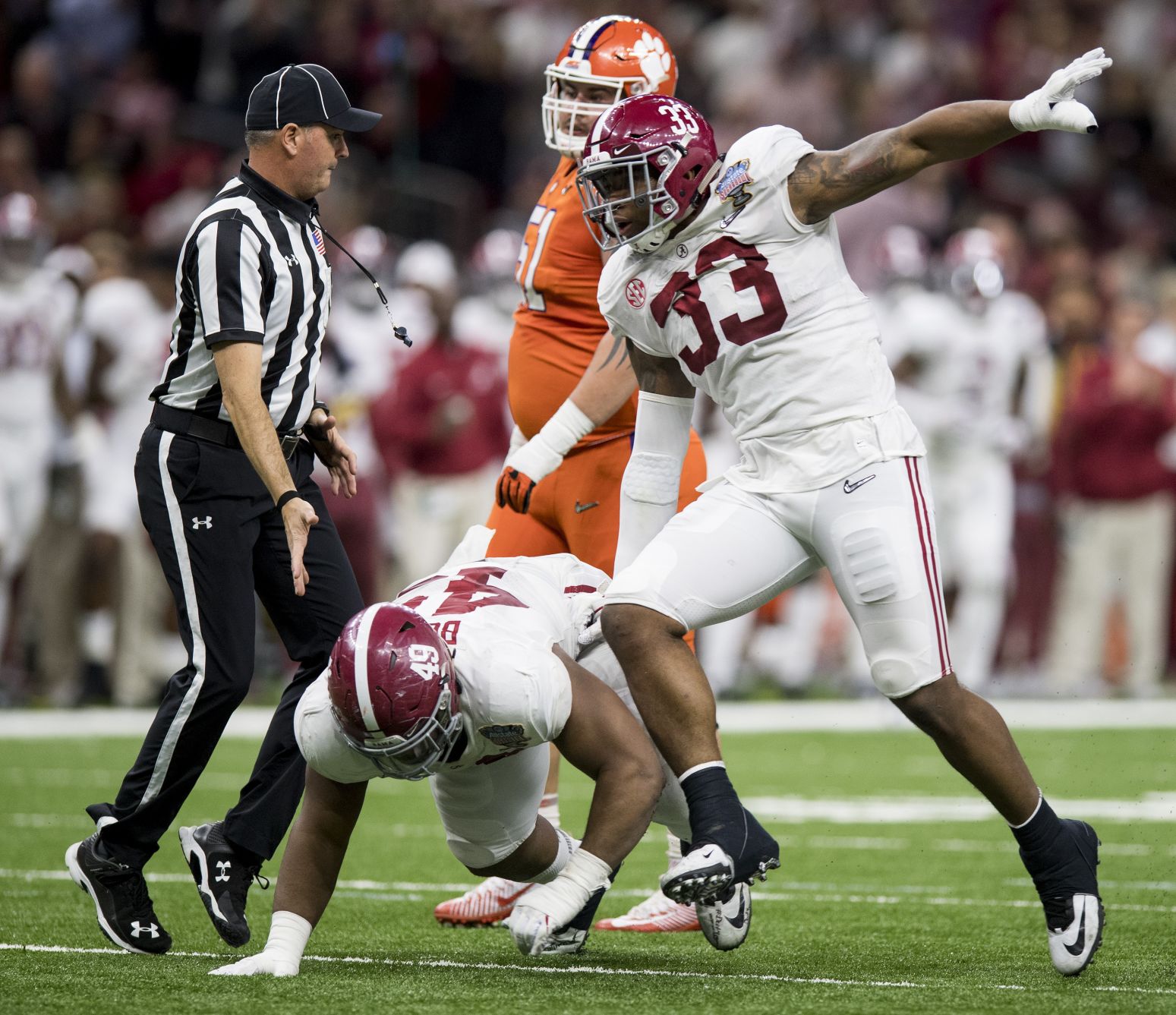 LB Anfernee Jennings, Alabama